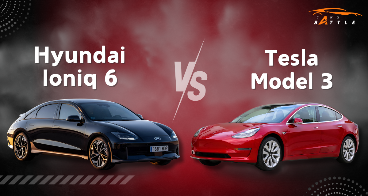 Hyundai Ioniq 6 vs Tesla Model 3