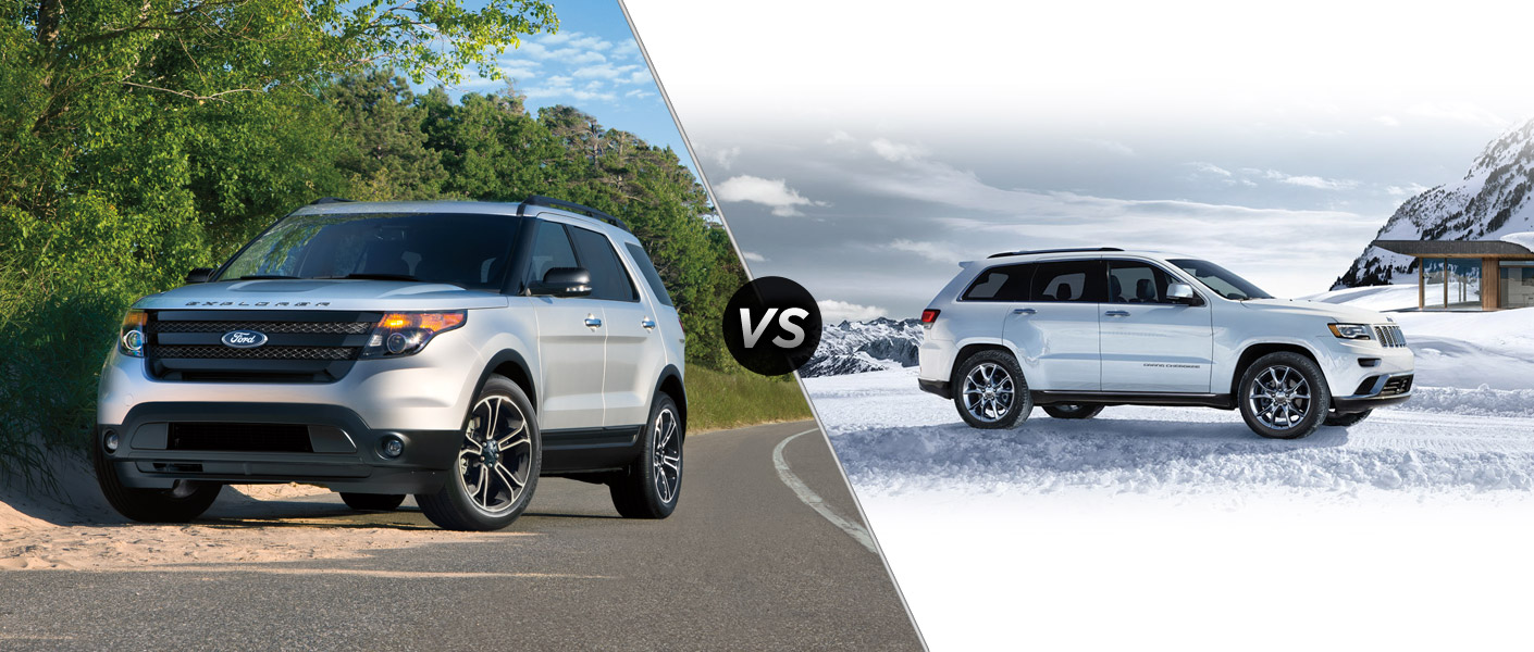 Ford Explorer vs Jeep Grand Cherokee