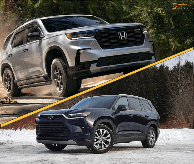 Honda Pilot vs. Toyota Grand Highlander Features