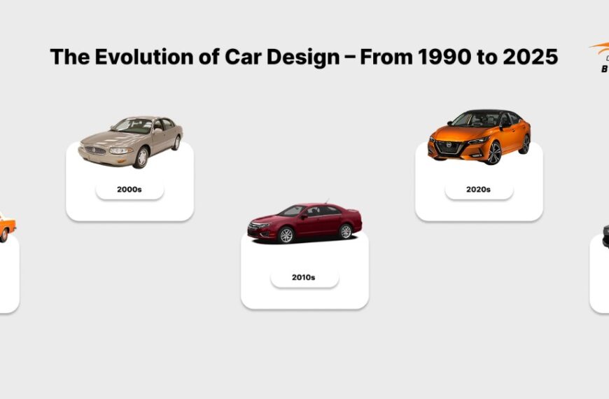 The Evolution of Car Design – From 1990 to 2025