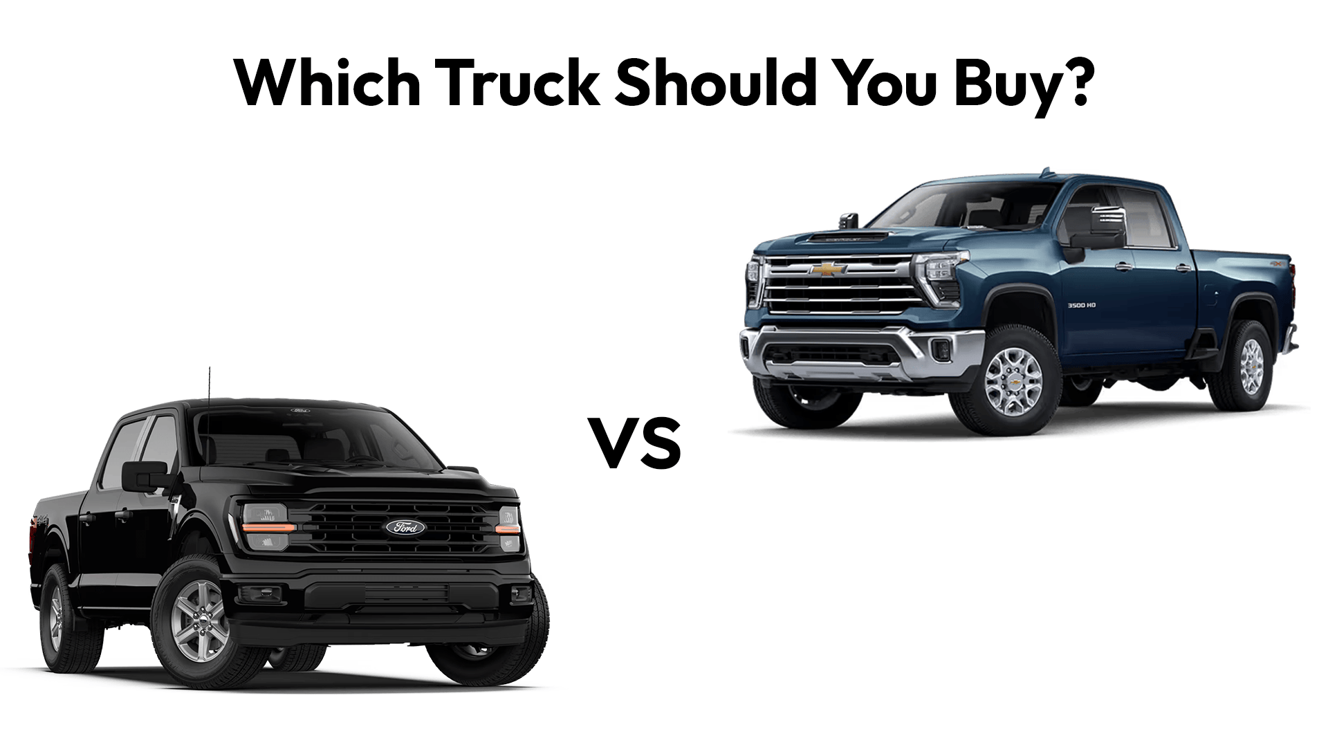 2025 Chevrolet Silverado vs Ford F-150 – Which Truck Should You Buy?