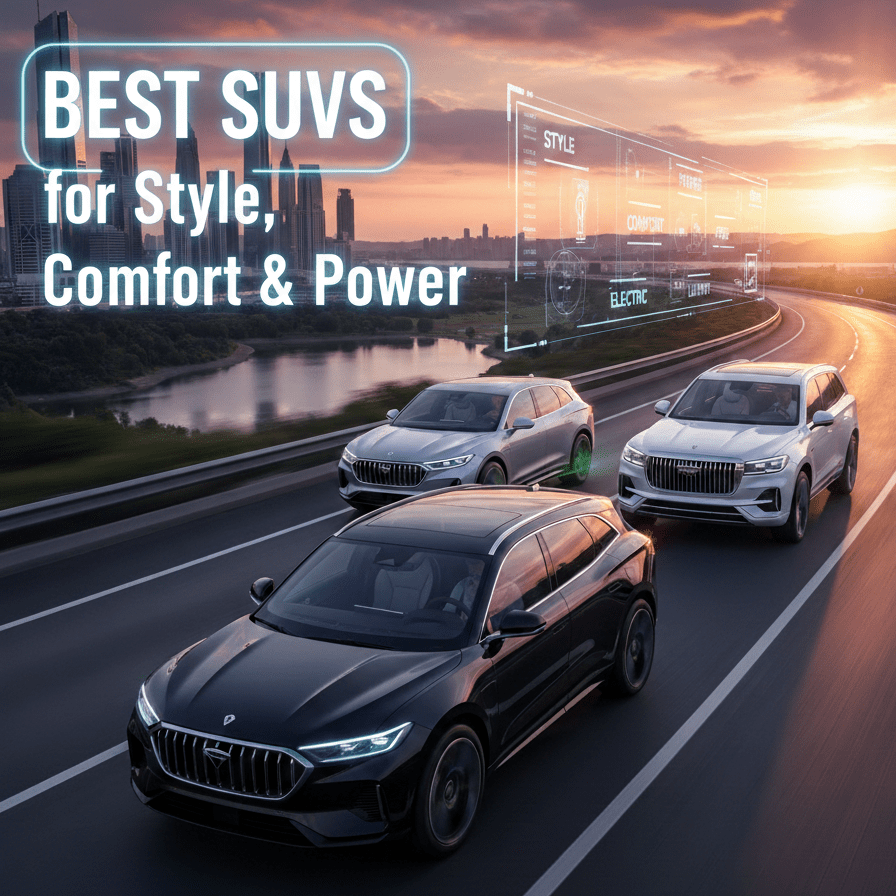 Best SUVs for style, comfort and power in 2026 featuring luxury, hybrid and electric SUV models