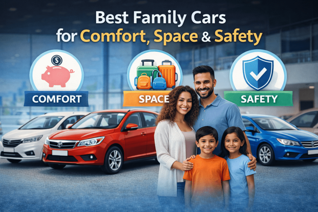 Best Family Cars for Comfort, Space & Safety