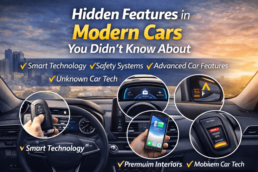 Hidden Features in Modern Cars You Didn’t Know About