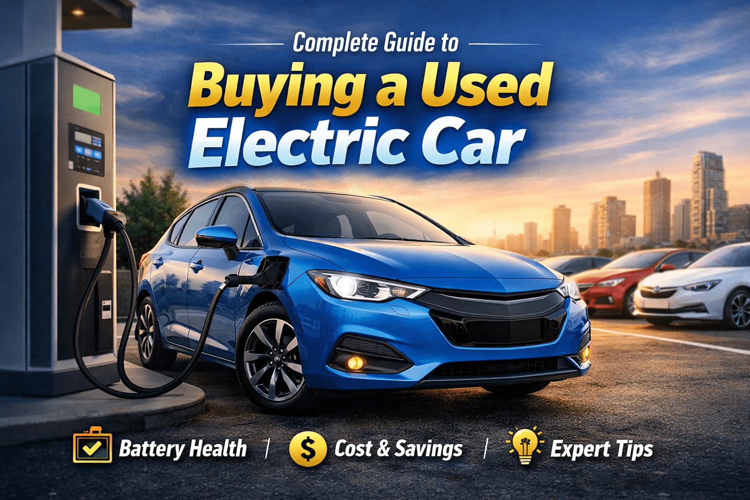 Complete guide to buying a used electric car with battery health and charging check